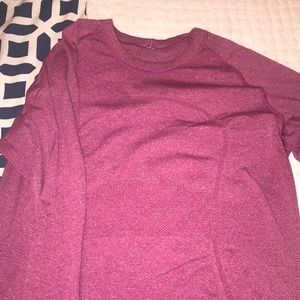 Lululemon Run Swiftly LS Top Dark Pink 12
